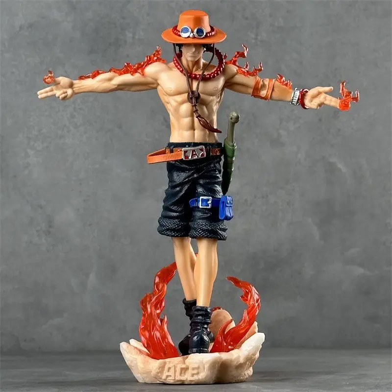 Фото Коллекционная статуэтка Monkey D. Luffy (27 см) из One Piece: эластичные руки, статичная модель, украшение для рабочего стола/изголовья кровати, подарок на день рождения другу №1