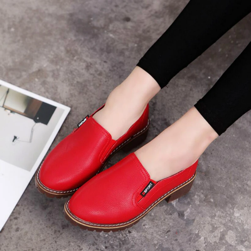 2023 New Women Shoes Casual Loafers Women Platform Low Hop Oxford Fashion Sneakers Elegant Ladies Shoes Classics Female Shoes