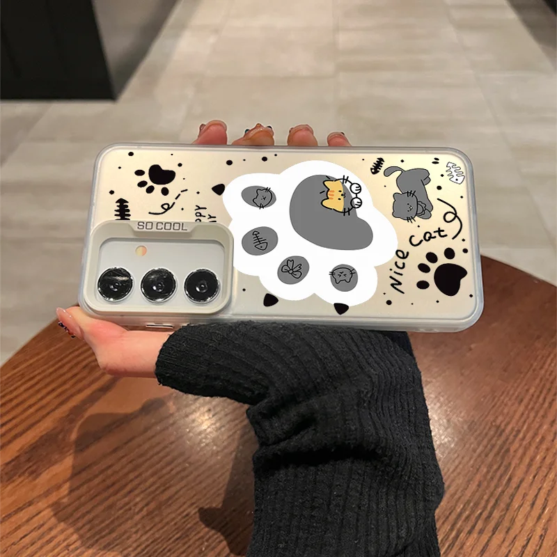 Мягкий разноцветный чехол для телефона Samsung Galaxy A 13 14 15 20 21S 22 23 25 31 33 34 35 5G 50 51 52 53 70 71