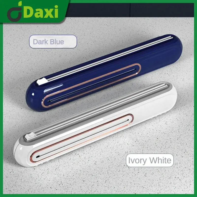 

Creative Plastic Film Cutter Wrap Cutter Box Sharp Cling Film Wrap Dispenser Kitchen Tool Accessories Strong Magnetic