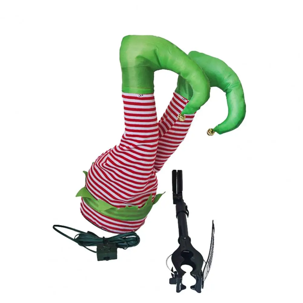 

Качающаяся ножка эльфа для рождественской елки