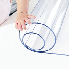 PVC 투명 방수 테이블 커버 매트, 주방 패턴, 오일 천, 유리 부드러운 천, 두께 1.0mm, 신제품