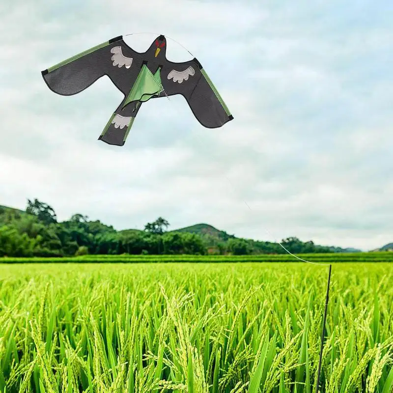 

Emulation Flying Ha-wks Kite Bird Scarer Drive Bird Kite Bird Repellent For Garden Scarecrow Yard Bird Repeller Paddy Field Kite