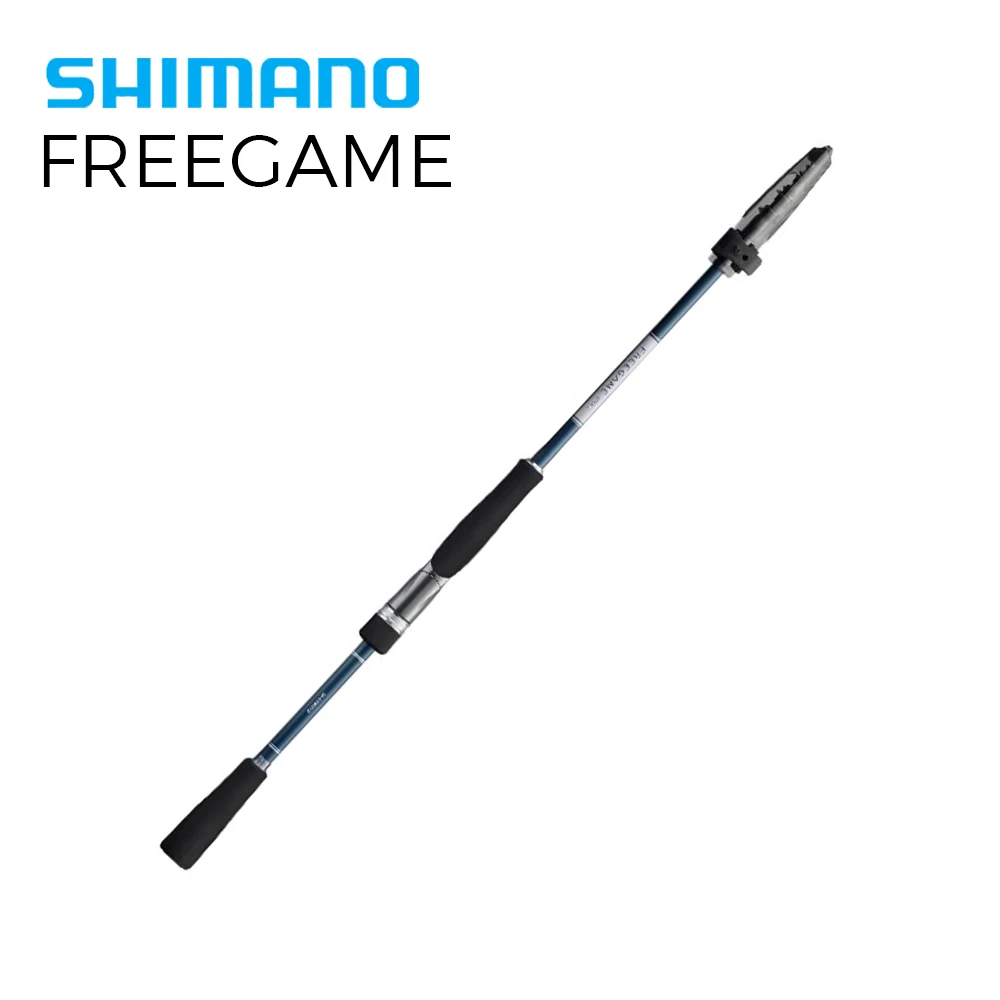 Оригинальный телескопический портативный спиннинг Shimano Freegame 2023 Удочка 2 29 м 44 59 74 9
