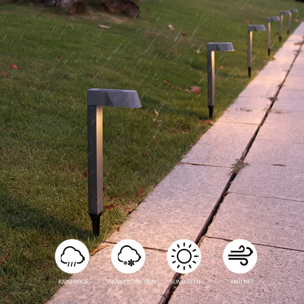 

2 шт., декоративные водонепроницаемые светодиодсветодиодный фонари на солнечной батарее