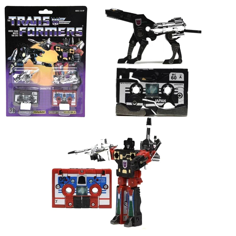 Фото В наличии игрушки-трансформеры, американская версия G1 84-86 KO Frenzy Laserbeak, модель Soundwave, коллекция роботов, экшн-фигурка, игрушка в подарок №4
