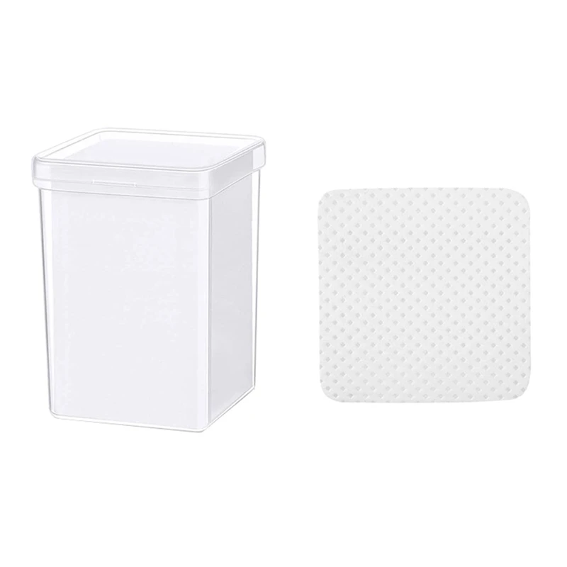 

Gel Nail Polish Remover 200 Pcs Lint Free Nail Wipes Cotton Pads Disposable Eyelash Extension Glue Cleaning Cotton Pads