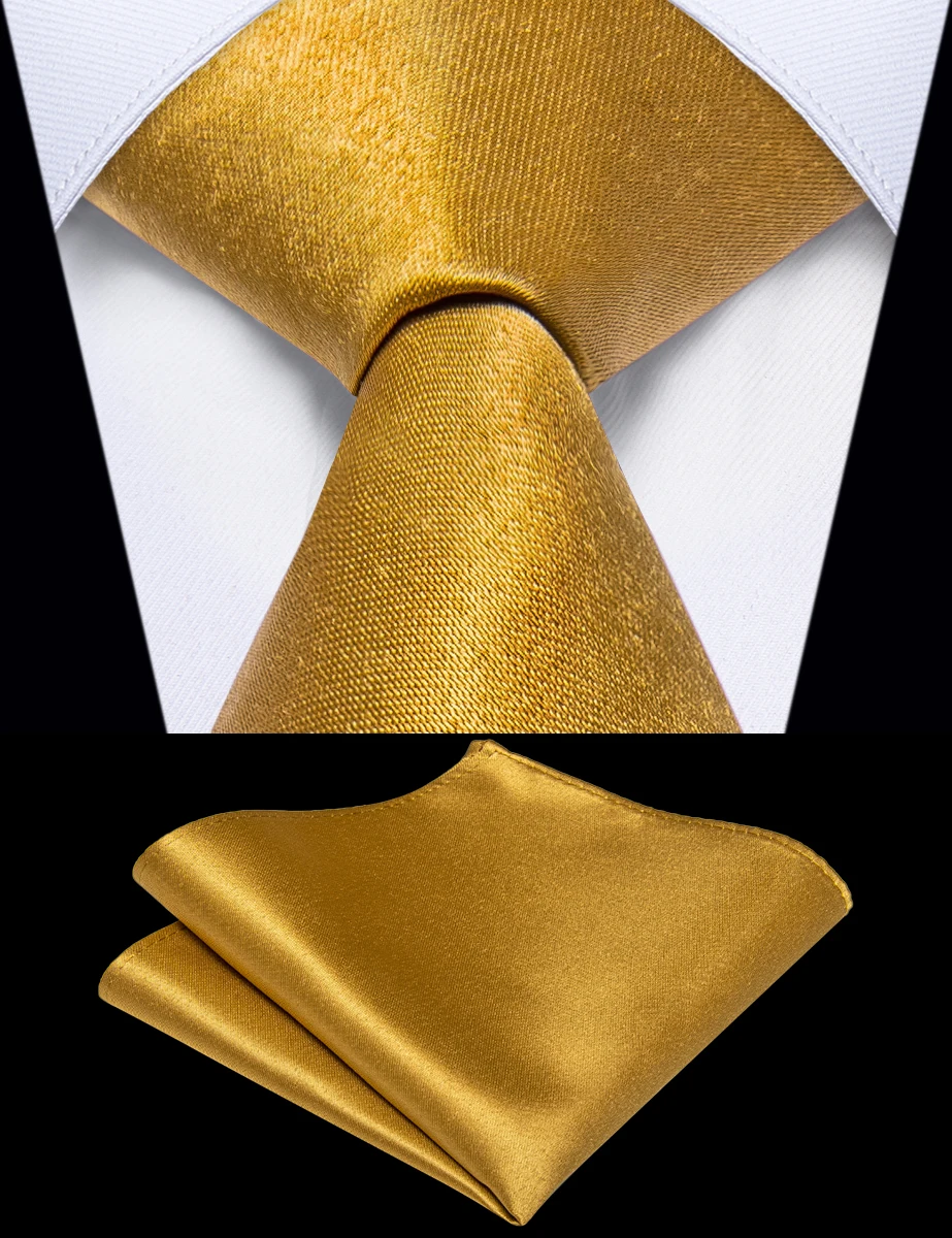 Рисунок 2 - Роскошный золотистый желтый галстук