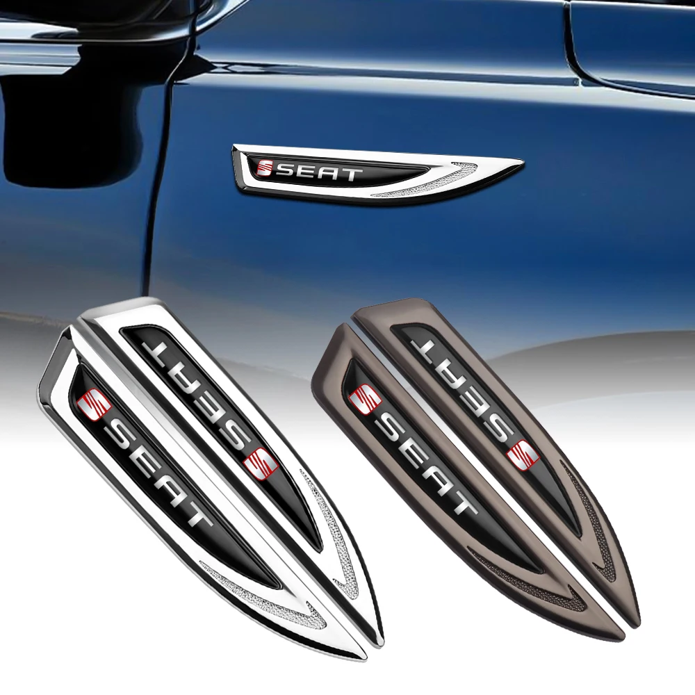 2 шт. автомобильные аксессуары металлическое крыло автомобиля правая и левая