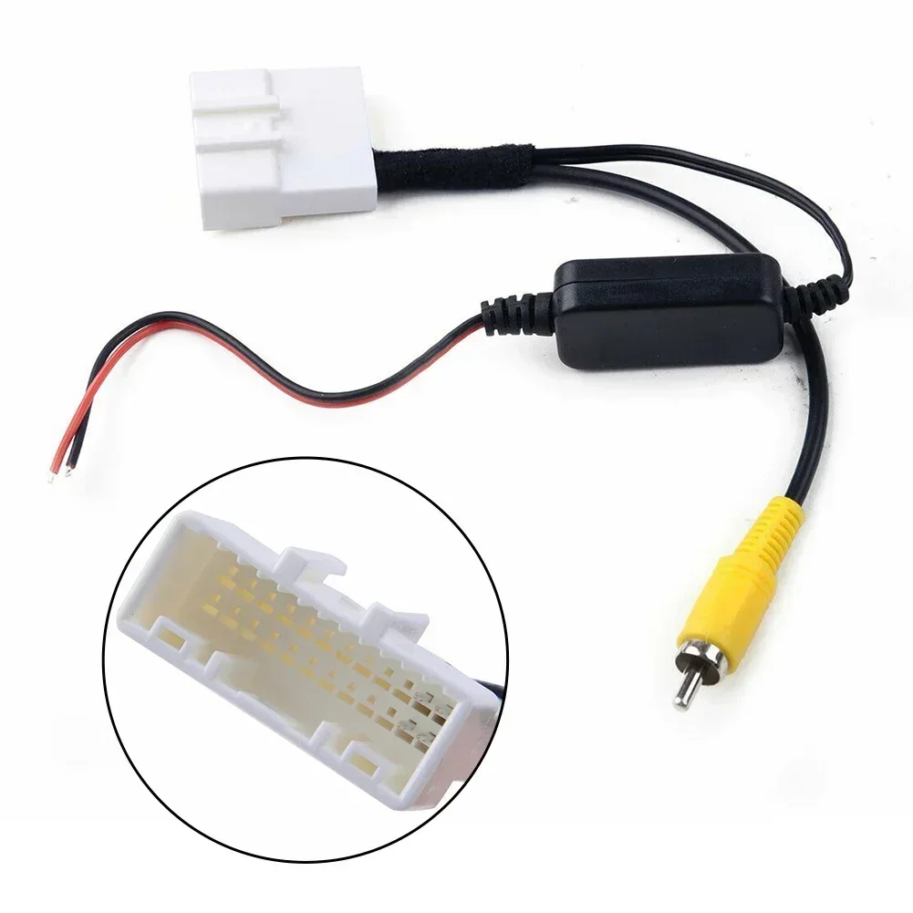 

Автомобильная камера заднего вида, видеокабель, адаптер, подходит для Toyota Kluger для RAV4, адаптер для парковки заднего вида, автомобильные аксессуары