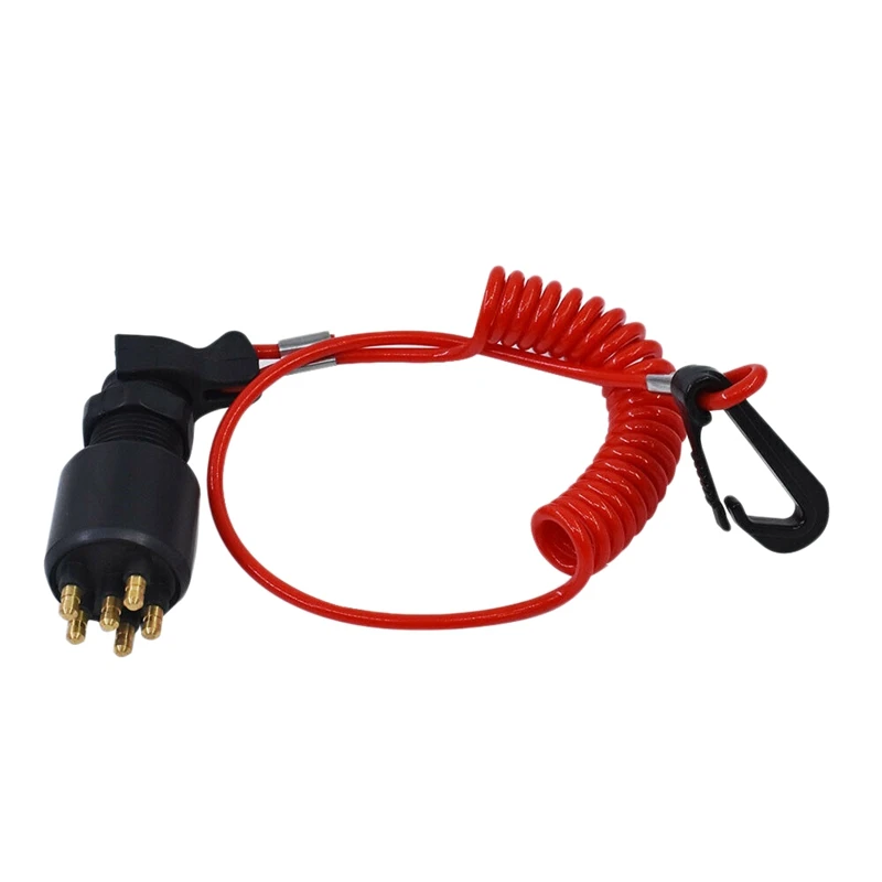 Внешние запасные части двигателя ключ зажигания со шнурком для лодки Johnson evinгруб