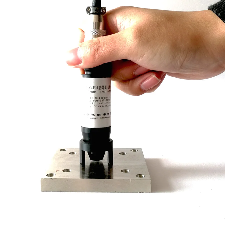 

China made factory price Handheld 4 probe square resistance meter for silicon material