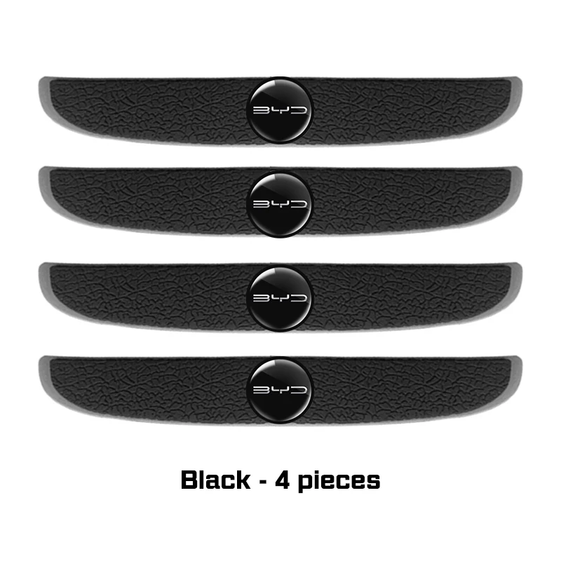 

Для BYD Tang EV600 Han EV Yuan ATTO 3 Song PLUS Pro MAX Qin 4 шт. наклейки на защиту от царапин и столкновений на край двери автомобиля