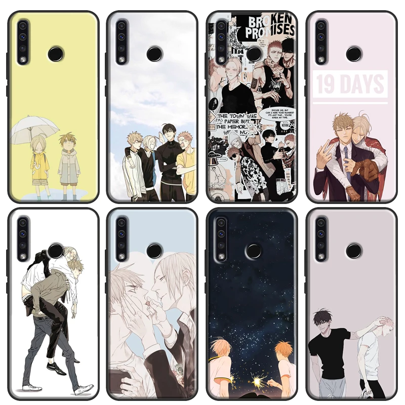 Манга 19-дневный чехол для Huawei P30 P20 P40 P60 Pro Nova 9 5T P Smart Honor Magic 5 Lite X8 X9a 50 70