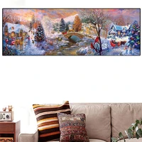big size landscape diy 5d diamond painting full drill square embroidery mosaic art picture of rhinestones home decor gift