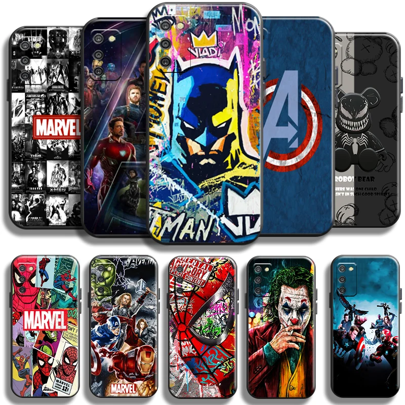 

Marvel Avengers Comics Phone Case For Samsung Galaxy M10 Shell Soft Coque Full Protection Cover TPU Shockproof Cases Funda