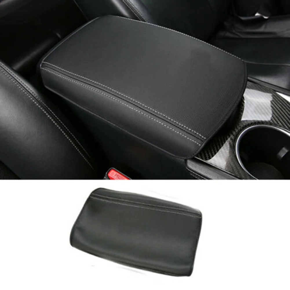 

For Infiniti Q50 2014-2019 Leather Car Armrest Pad Center Console Armrests Box Storage Cover Protection Cushion