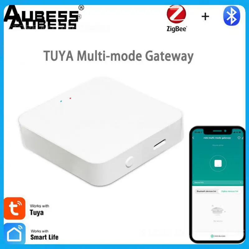 

Wifi Zigbee Smart Bridge Brug Tuya Bridge Hub Remote Control Wireless Multi-mode Gateway Diy Smart Home Gateway