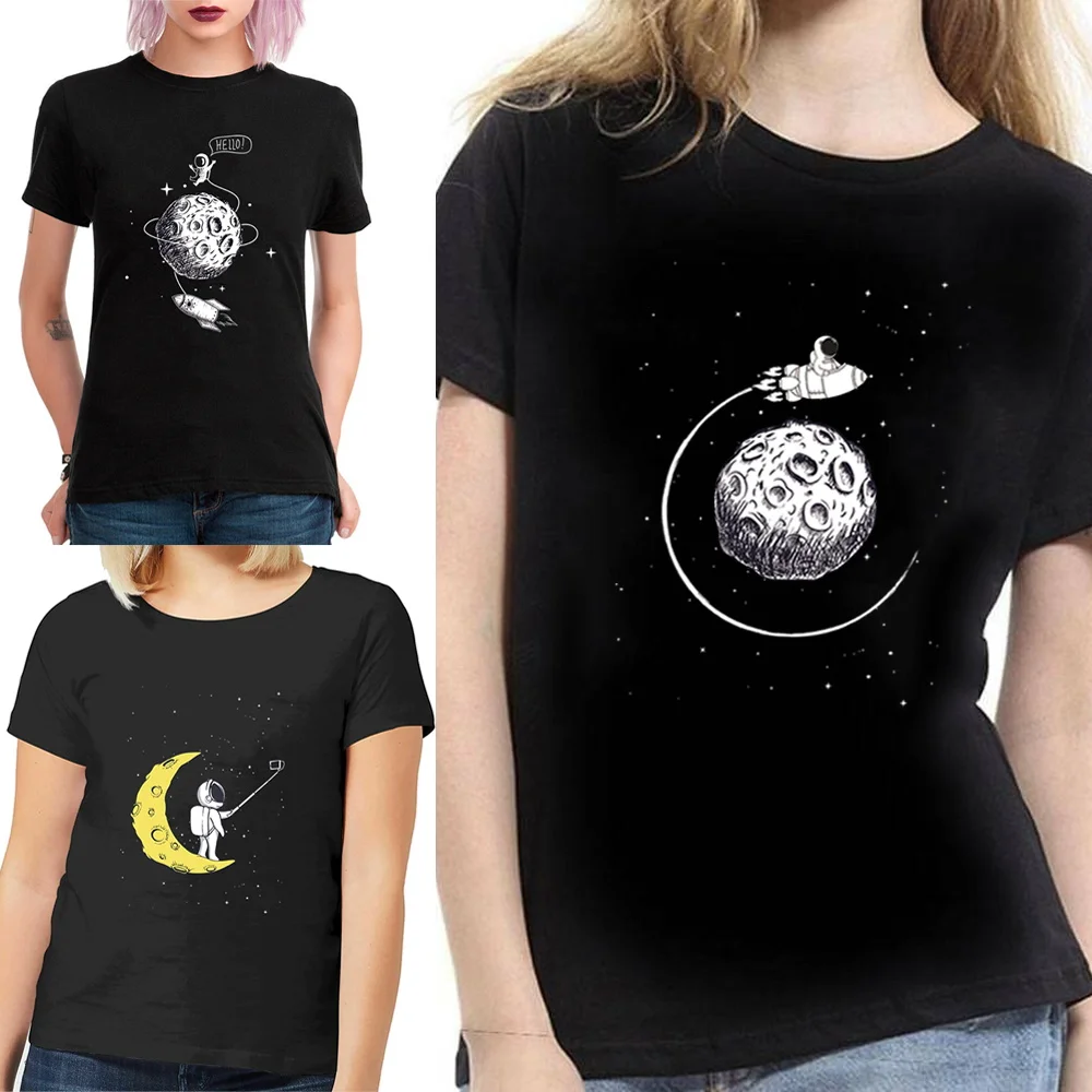 

Женская футболка с коротким рукавом и круглым вырезом, в стиле Харадзюку