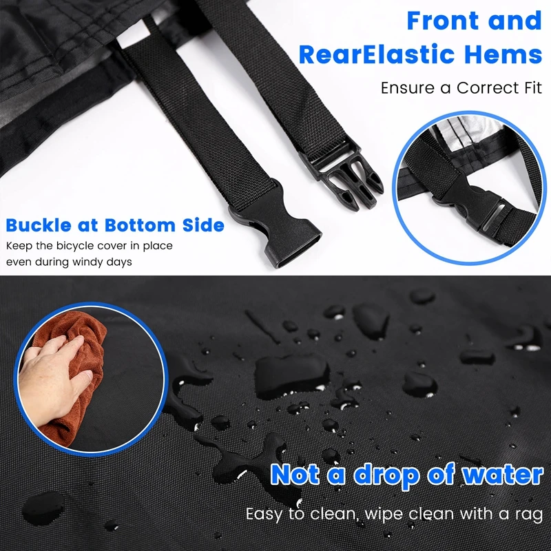 Чехол для велосипеда водонепроницаемый хранения велосипедов на открытом