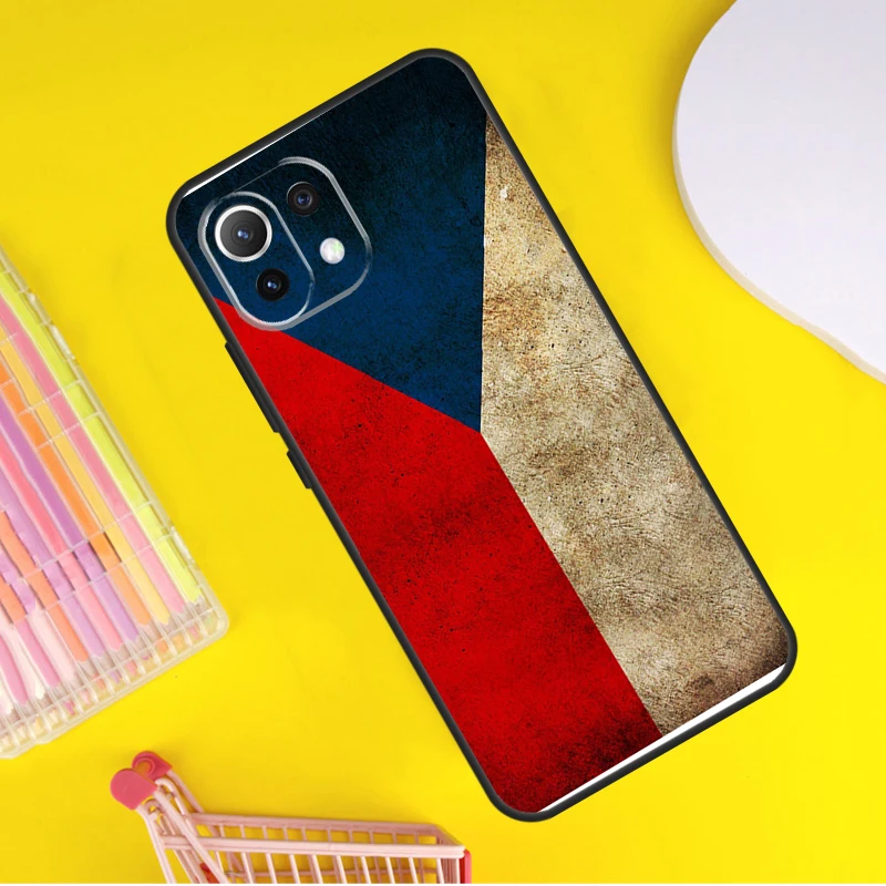 Чехол с флагом Чехии для Xiaomi 13 14 Ultra 11T 12T 13T 14T Pro POCO X7 X3 X5 F3 F5 F6 M6 X6 Case