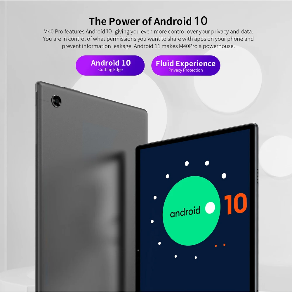 Планшет M40 Pro 10 1 дюйма Bluetooth Wi-Fi HD экран 2K Android ядер 1920x120 0 IPS дисплей 12 Гб ОЗУ 512 ПЗУ 4G |