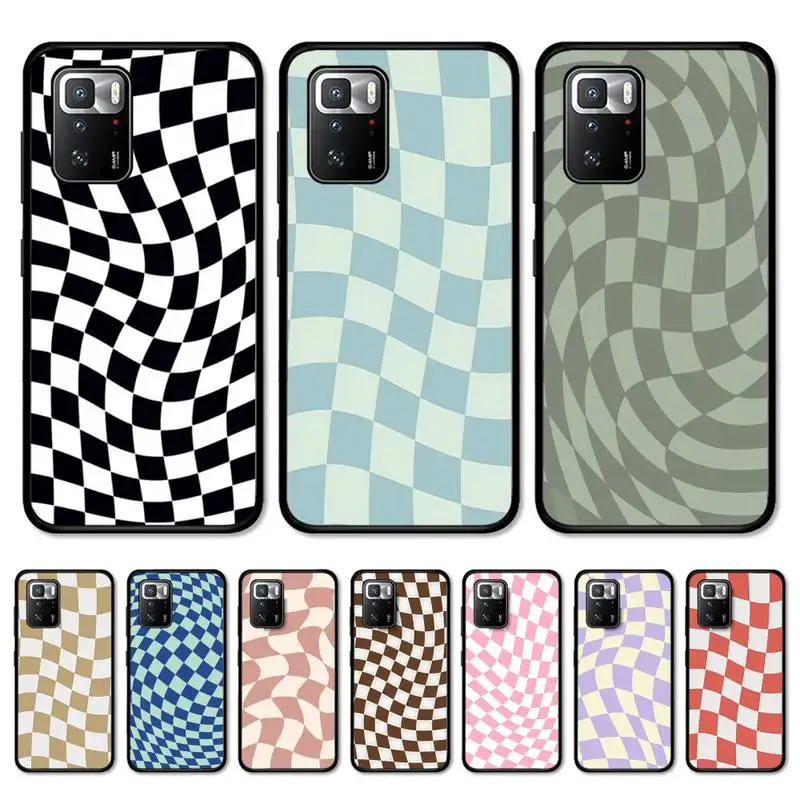 

crazy checkers Phone Case for Redmi 5 6 7 8 9 A 5plus K20 4X S2 GO 6 K30 pro