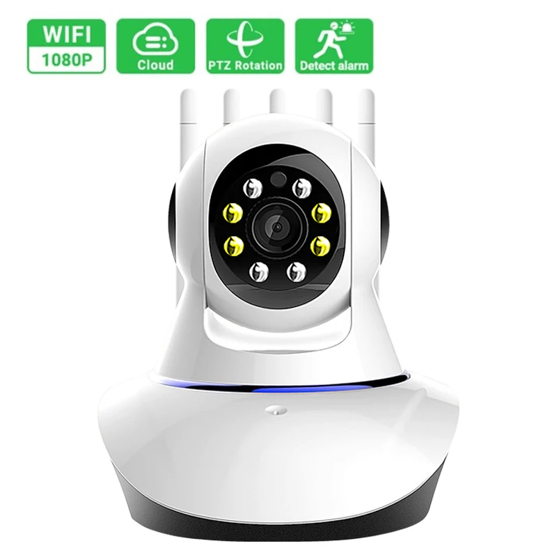 

1080P Wireless IP Camera Pan Tilt 2MP Dome Indoor Two Way Audio CCTV Wifi Camera Baby Monitor Video Security Surveillance