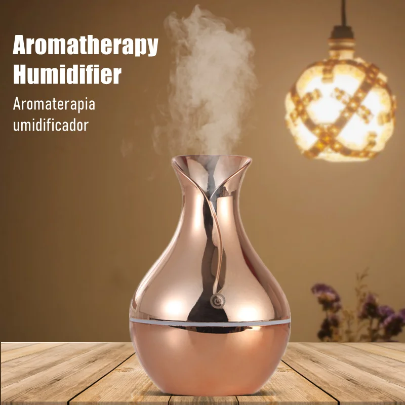 

USB with 200ML Diffuser for Air Lamp Atomizer LED Essential Oil Mini Home Ultrasonic Aromatherapy Portable Sprayer Humidifier