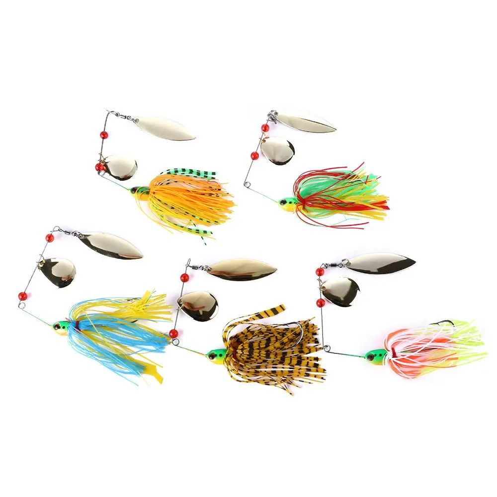 

Wobbler Lures Fishing Lure Spinner Sinking Rotating Spoon Pin Crankbait Sequins Baits Fishing Tackle