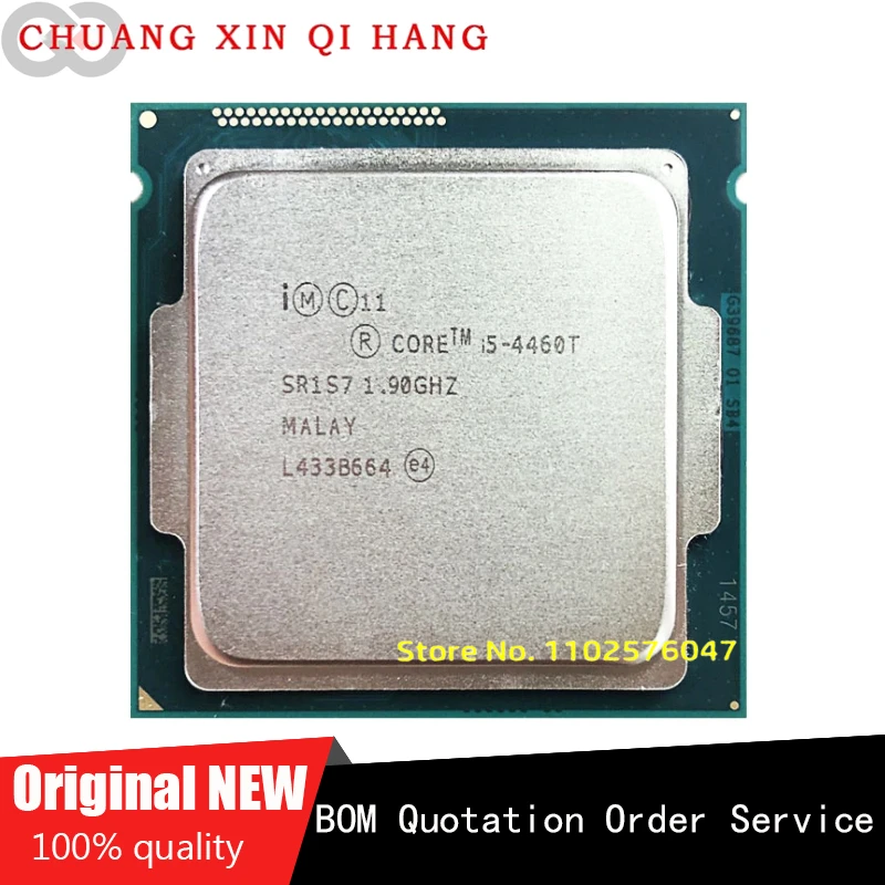 

For Intel i5-4460T 1.9GHz Quad-Core Quad-Thread 6M 35W LGA 1150 Processor CPU I5 4460T