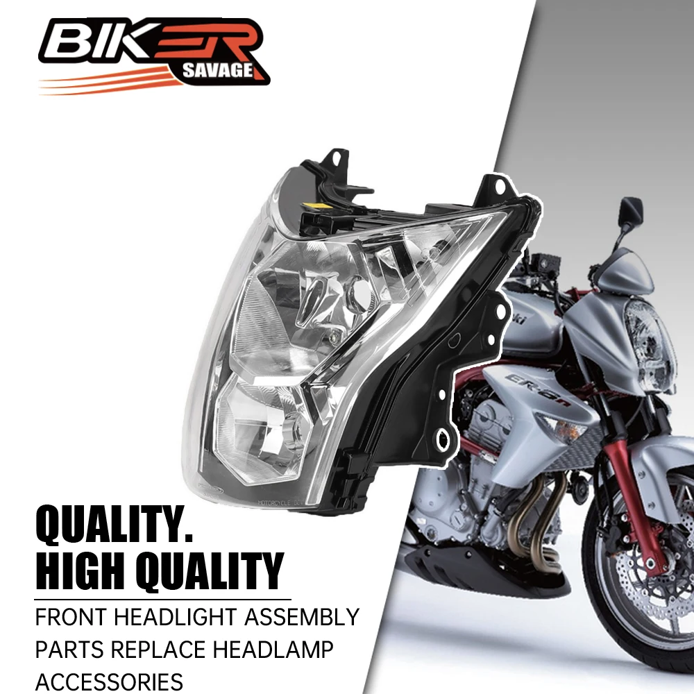 

Motorcycle Head Lamp For KAWASAKI ER-6N 2012-2016 Front Headlight Assembly Parts High Quality Replace Headlamp Accessories