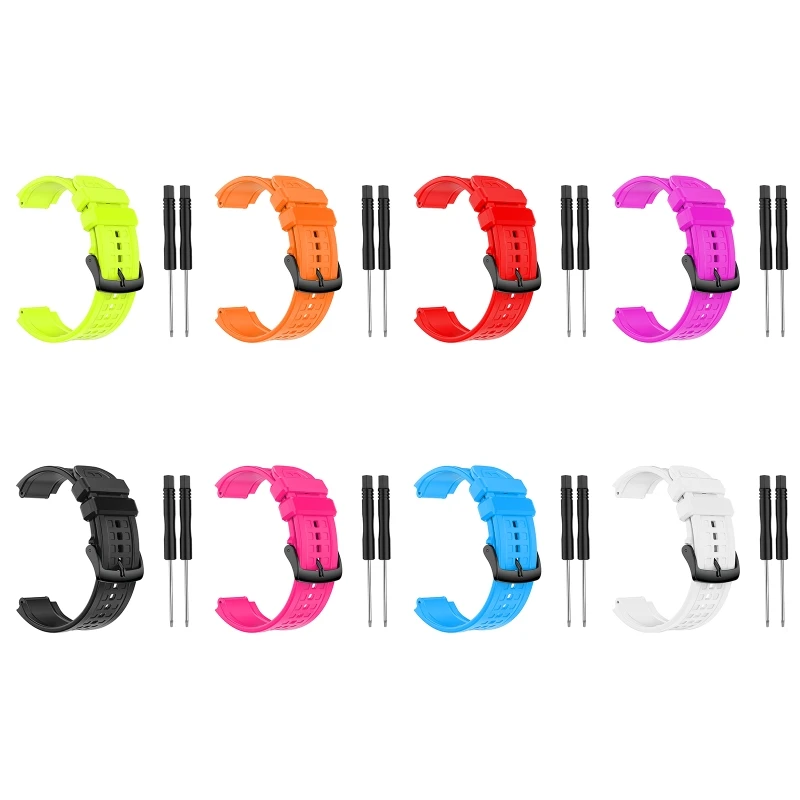 

Силиконовый ремешок для Forerunner 25 мужской для умных часов, ремешок на запястье, сменный водонепроницаемый ремешок с защитой от пота