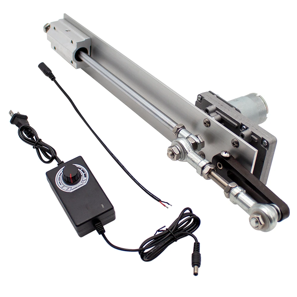 

Reciprocating Cycle Linear Actuator Telescopic Motor With Speed Controller Stroke 3-15CM Reciprocating Linearly Motion