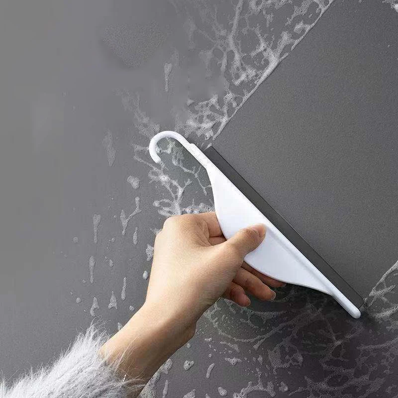

Mini Window Shower Cleaning Wiper Plastic Glass Mirror Scraper Bathroom Shower Squeegee Window Cleaning Tool