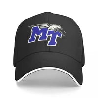 baseball cap men middle tennessee state fashion caps hats for logo asquette homme dad hat for men trucker cap