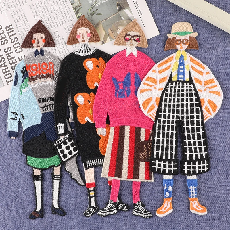 

Мультяшные персонажи, вышитые нашивки, наклейки для девочек, переводные наклейки, утюжок на футболке, одежде, шляпе, подушке, рюкзаке, товары для рукоделия