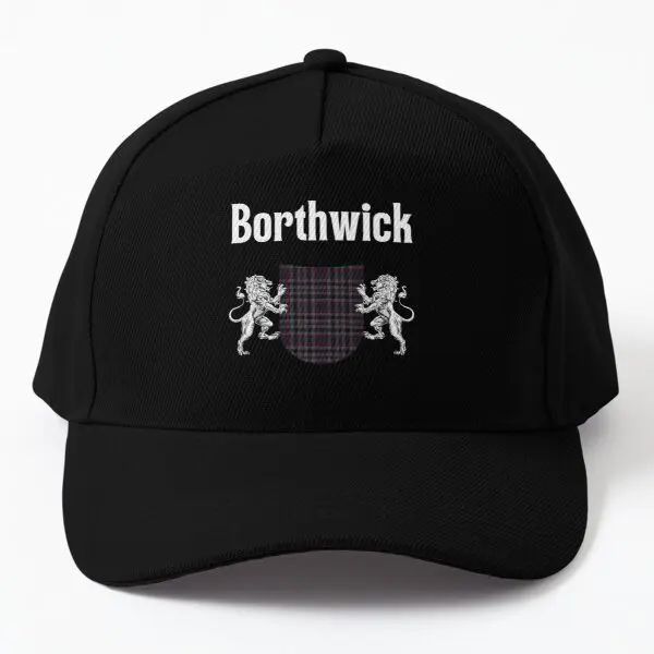 

Borthwick Clan Scottish Name Coat Of Arm Baseball Cap Hat Casual Sport Czapka Snapback Solid Color Boys Bonnet Casquette Women