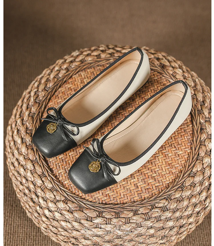 New Arrival Chinese Mary Jane Women Classy Ladies Sweet Flat Shoes