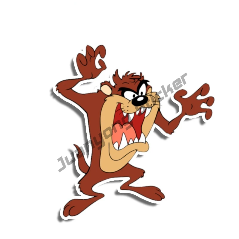 

Tasmanian Devil Funny Vinyl Car Stickers for Laptop Travel Luggage Bike Creative Decals Waterproof Car Accessories PVC13x12cm