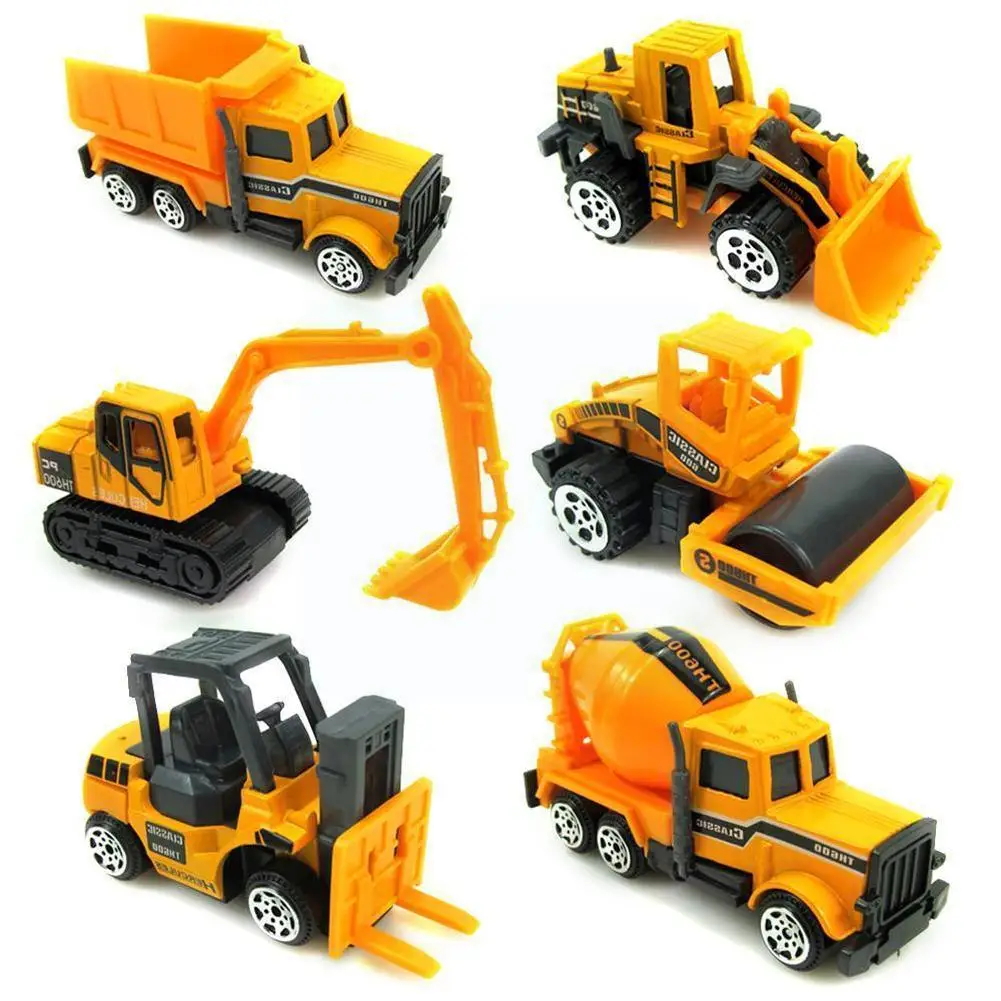 

Alloy Model Car Engineering Construction Model Bulldozer Gift Boys Metal Kids Truck Model Excavator Forklift Children Car A8b7