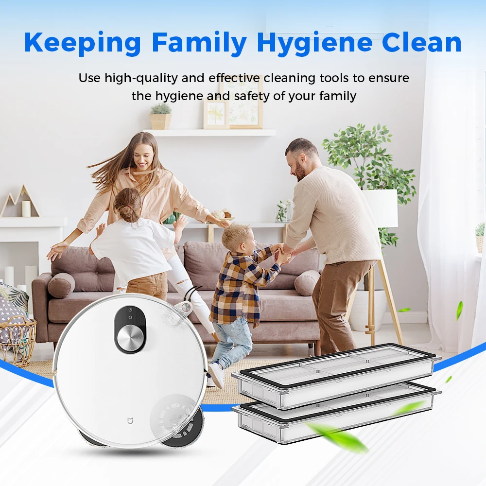 Фото HEPA-фильтр для пылесосов Xiaomi M40s/OV31CN/H40/OV51/D101CN/S40/OV81/S40C/E101, Mijia Omni Mop 1/2/1s, B101CN/C102CN/B116 №2