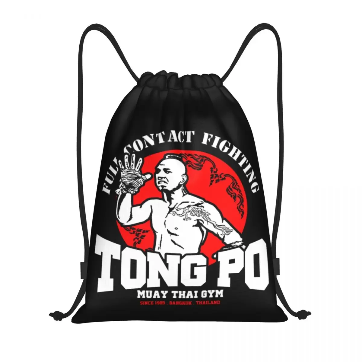 Новинка переносные сумки-рюкзаки TONG PO MUAY THAI FIGHTER злодеи кикбоксеры Ван Дамме