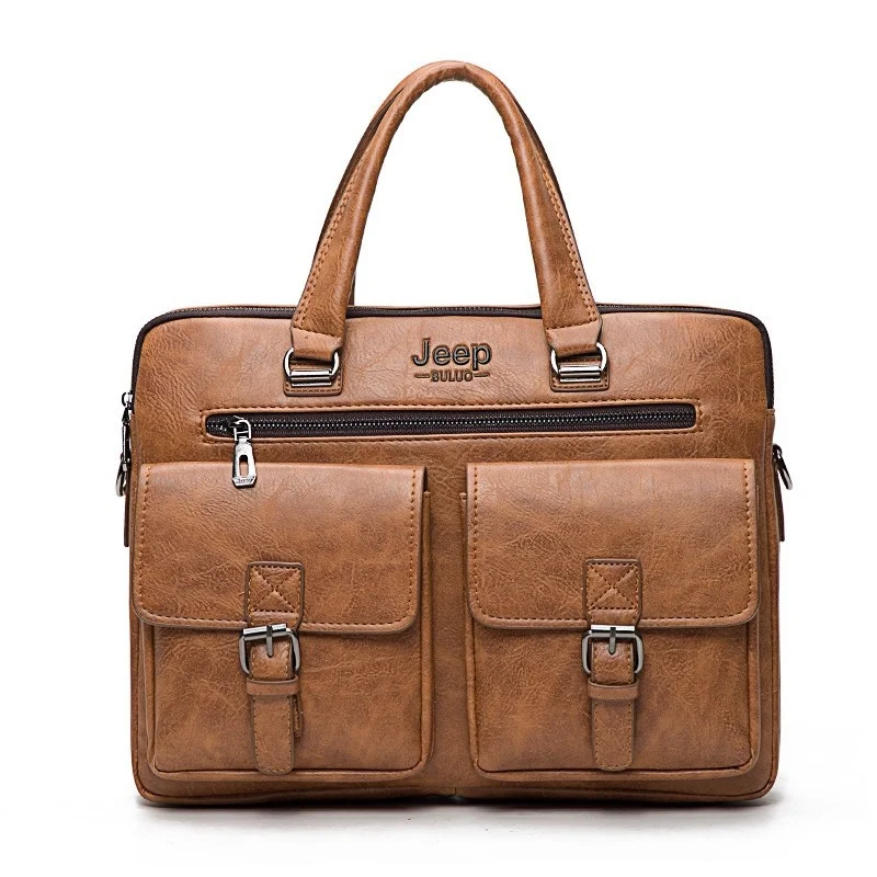 

Men's Business Handbag One Shoulder Crossbody Official Bag