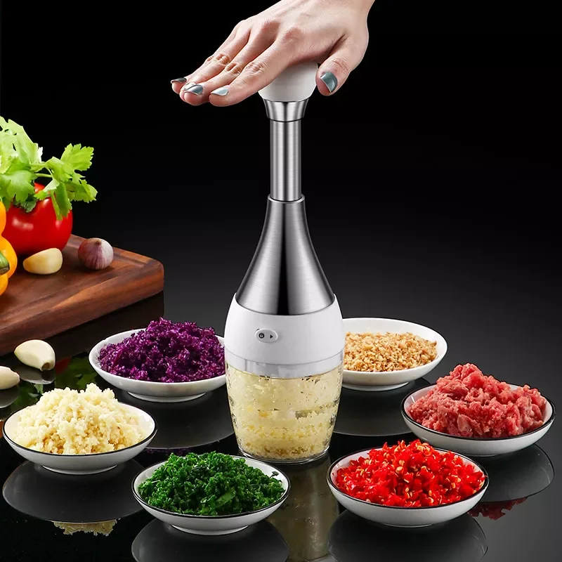 

1pcs Multifunction Garlic Press Vegetable Fruit Twist Shredder Manual Meat Grinder Chopper Garlic Crusher Cutter Kitchen Tools