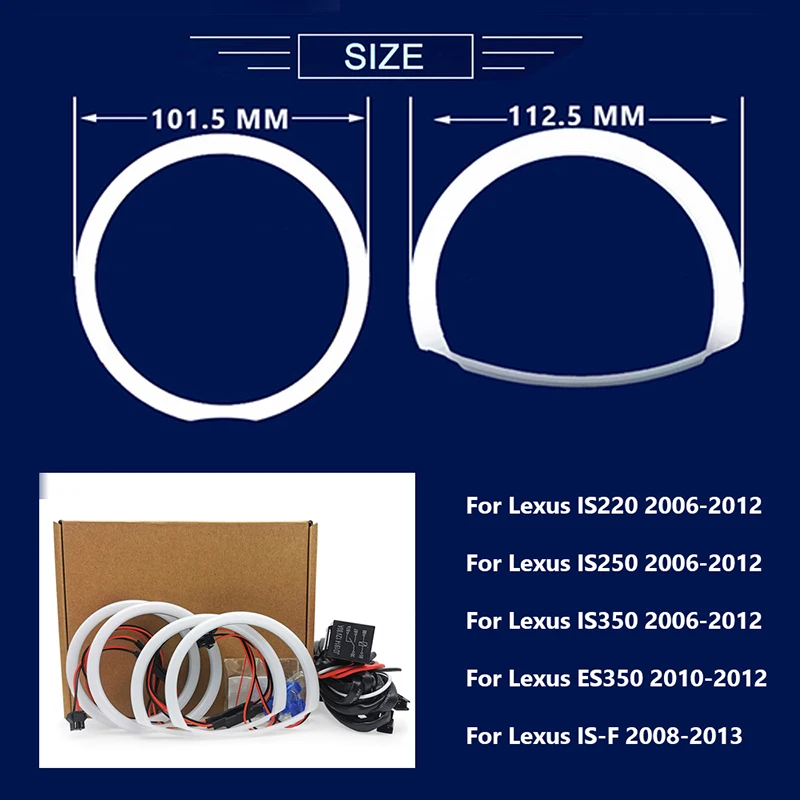 4 шт. дневные ходовые огни Lexus IS220 IS250 IS350 ES350