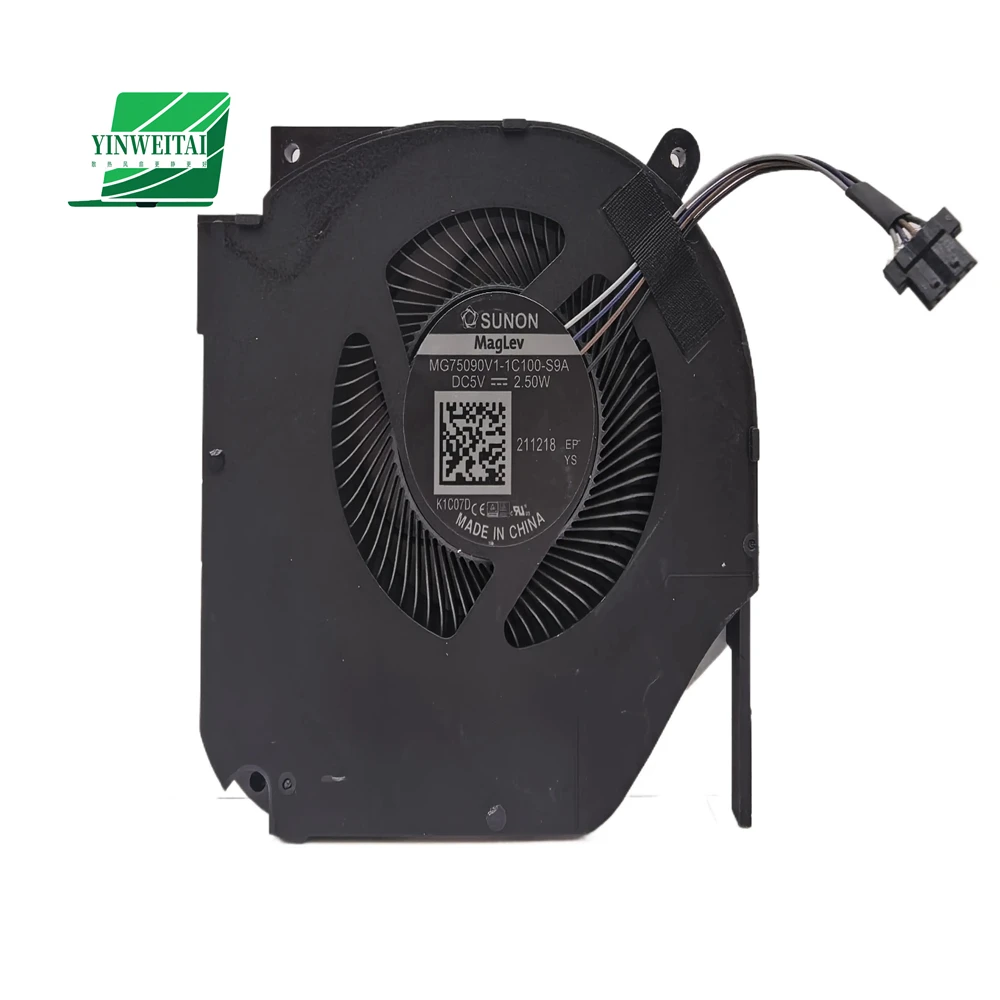 ВЕНТИЛЯТОР ДЛЯ MECHREVO Z2 Z3 PRO AirAIR-S pro3 RTX30 MG75090V1-1C100-S9A THER7GM7Z0-1411 1412 2911 GM7ZG0M GL5MP6K EGC-80111S1-0AH (art.: 3920ceb394348) - 3920ceb394348
