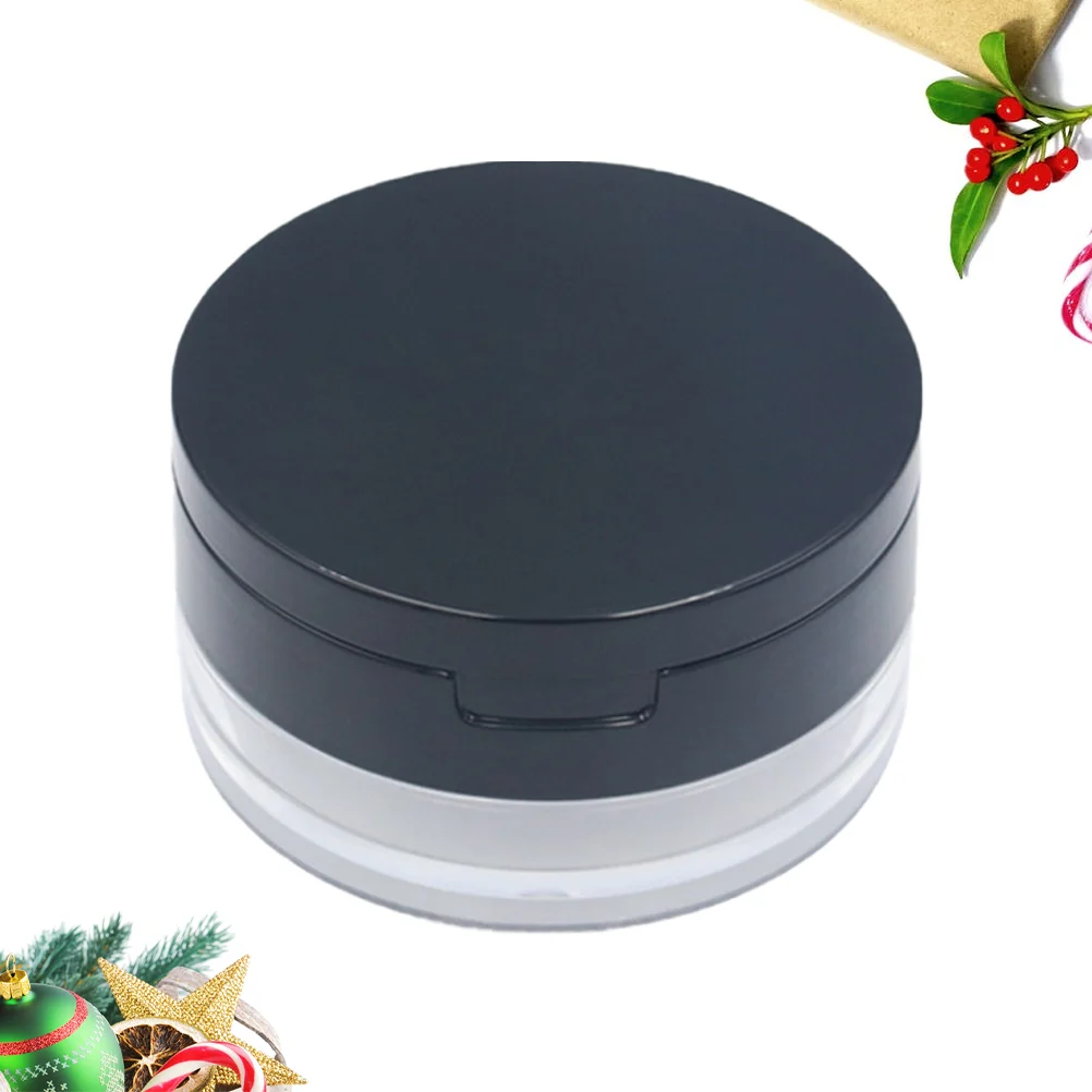 

Чехол для пудры, рассыпчатый контейнер для косметики, многоразовое пластиковое зеркало для путешествий