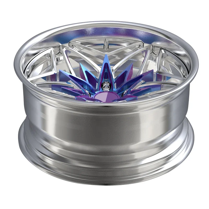 Привлекательный дизайн цветные градиентные Звездные диски из сплава 18-26 дюймов