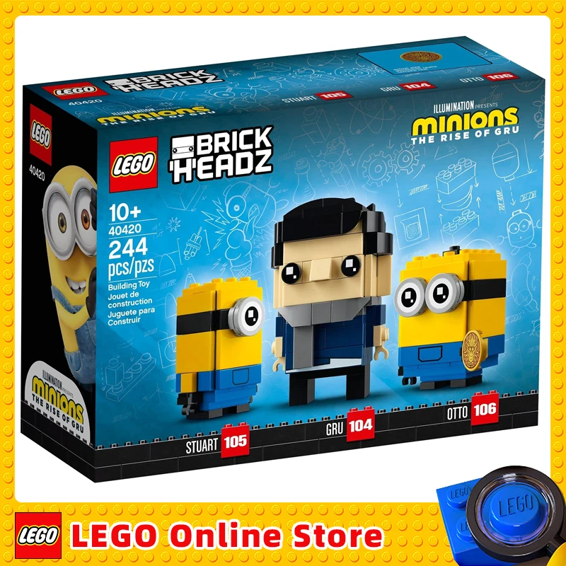 

LEGO BrickHeadz Minions 40420 The Rise of Gru, Stuart and Otto